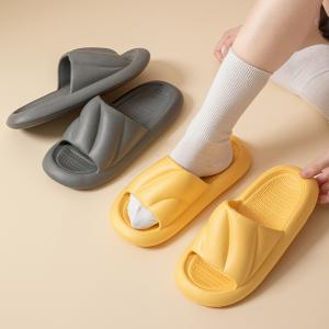 Yesteem Anti-slip Anti-odor Sandals for Summer Soft Sole EVA Womens Sandals Home Fashion Couple Slippers for Men