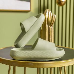 Yesteem Breathable Indoor EVA Slippers Couple Home Slippers Soft Cloud Feeling EVA Sandals Men's Height-enhancing Thick-soled Slippers Women's Bathroom Slippers