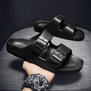 Yesteem Classic Birken EVA Sandals for Men Summer Double-buckle Birken Shoes for Couple Thick-soled Comfortable Customized Color Slippers