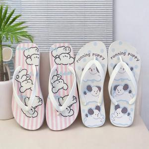 Yesteem Customized Pattern LOGO Flip Flops for Summer Sandals for Women PVC Home Slippers for Men Manufacturers Wholesale