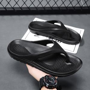Yesteem Large Size Men Flip Flops with Black Color 2025 Summer New Style Flip Flops For Men Comfortable Shoes