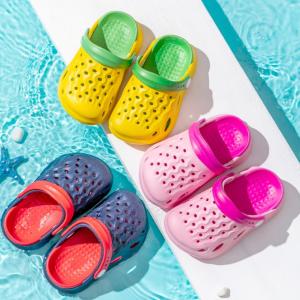 Yesteem Manufacturers Wholesale Kids Clogs New Summer Breathable Shoes for Boys and Girls Baby Closed Toe Sandals Garden Shoes