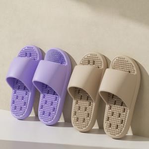 Yesteem Massage Shower Slippers for Women Men Quick Drying Non Slip Open-toe Travel-friendly Breathable Shoes Slide Slippers