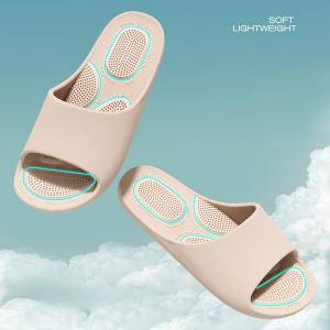 Yesteem New Arrival Massage Slippers for Home Indoor Bathroom Slides with Non-slip Pressure-reduced Mens Slippers