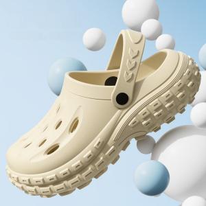 Yesteem New Beach Non-slip EVA Clogs for Men Anti-odor Cloud Feeling Closed Toe Slippers for Summer Outdoor Footwear