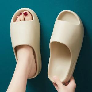 Yesteem New Coconut Slippers for Women Summer Shoes Soft Sole Non-slip Cloud-feeling Beach Shoes for Men