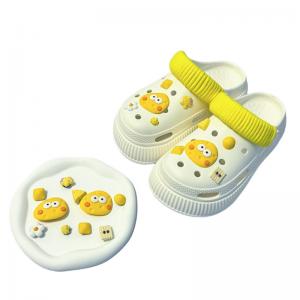 Yesteem New DIY Cartoon Cheese Accessories for Shoes Clogs Cute Decorative Detachable Shoe Decoration Accessories Wholesale