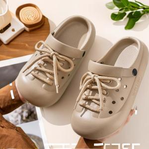 Yesteem New Fashion EVA Clogs for Womens Summer Cute Shoes with Cloud Feeling Height-increased Thick-sole Non-slip