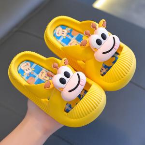 Yesteem New Home Bathroom Boys Slippers for Kids Children Summer Non-slip Girls Outdoor Sandals with Cute Animal - 副本