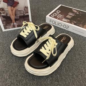 Yesteem New Korean Style Trendy Fashion Sandals for Women Non-slip Odor-resistant Slippers for Indoor Outdoor Sandals