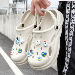 Yesteem New Style Cloud-feeling Clogs Shoes For Men Spring Summer Women Indoor Home Thick-sole Clogs Non-slip Sandals