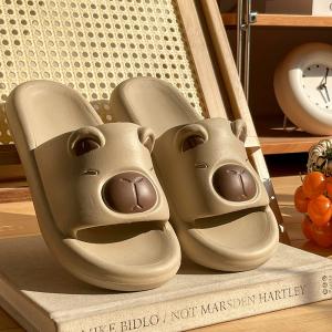 Yesteem Slippers for Women Summer EVA Cloud-feeling Soft Slippers for Couples Bathroom Bath Thick-soled Sandals for Men