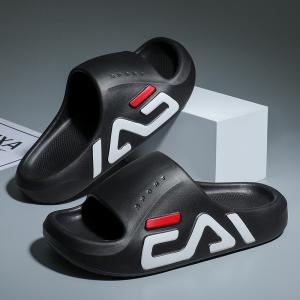 Yesteem Summer Customized Logo Slippers for Men Outdoor with Large Size Thick-soled Non-slip Anti-odor Sandals for Men