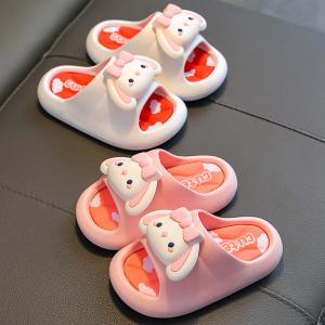 Yesteem Summer Girls Slippers Princess Cartoon Indoor Non-slip Bathroom Bath Cute Soft Sole Children Slippers for Kids - 副本