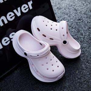 Yesteem Summer Thick-soled Arch Support Clogs for Women Lightweight Breathable Non-slip Fashionable Soft-soled Sandals for Women 
