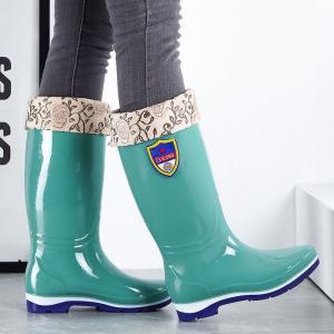 Yesteem Women's Rain Boots for Labor Protection Wear-resistant Water Shoes Warm Rain Boots for Car Wash Rubber Shoes for Garden